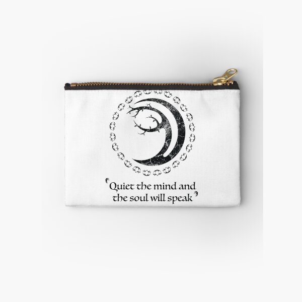 Item preview, Bodhi Tree Crescent Moon Black Distress  designed and sold by Gnartist.