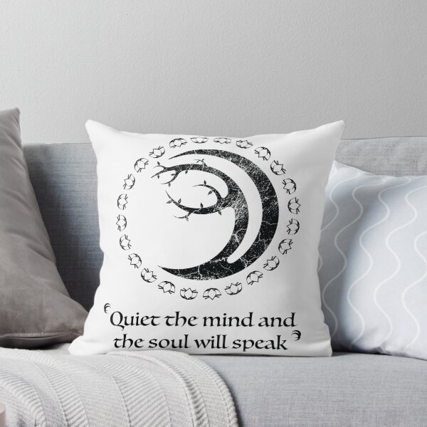 Item preview, Bodhi Tree Crescent Moon Black Distress  designed and sold by Gnartist.