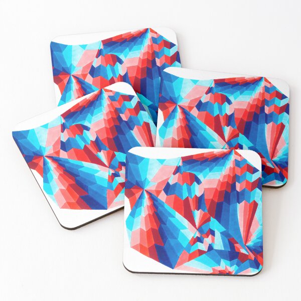Item preview, Red & Blue Vibes  designed and sold by ifnotforv.