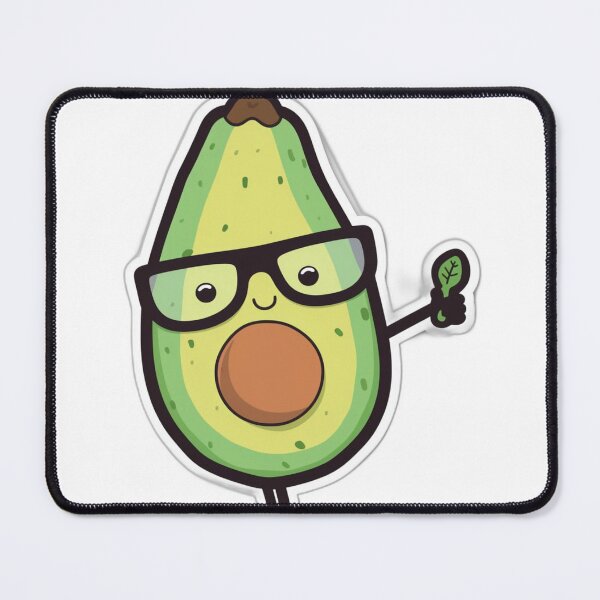 Item preview, Avocado holding leaf designed and sold by marezino.