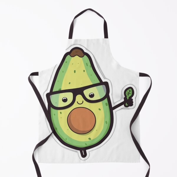 Item preview, Avocado holding leaf designed and sold by marezino.