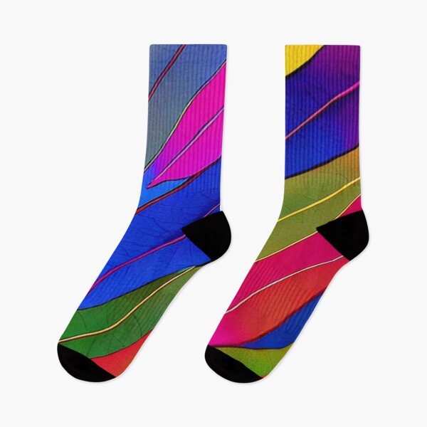 Item preview, Abstract Colorful Leaf Pattern designed and sold by calibrit.
