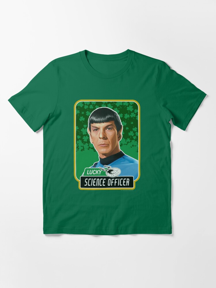 Star Trek St. Patrick's Day Spock Lucky Science Officer