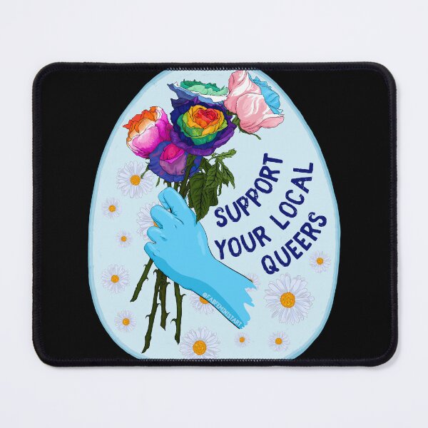 Item preview, Support Your Local Queers designed and sold by fabfeminist.