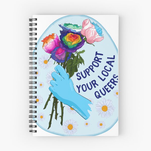 Item preview, Support Your Local Queers designed and sold by fabfeminist.