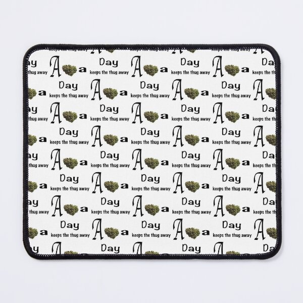 Item preview, A nug a day keeps the thug away  designed and sold by  CannaGranny™ .