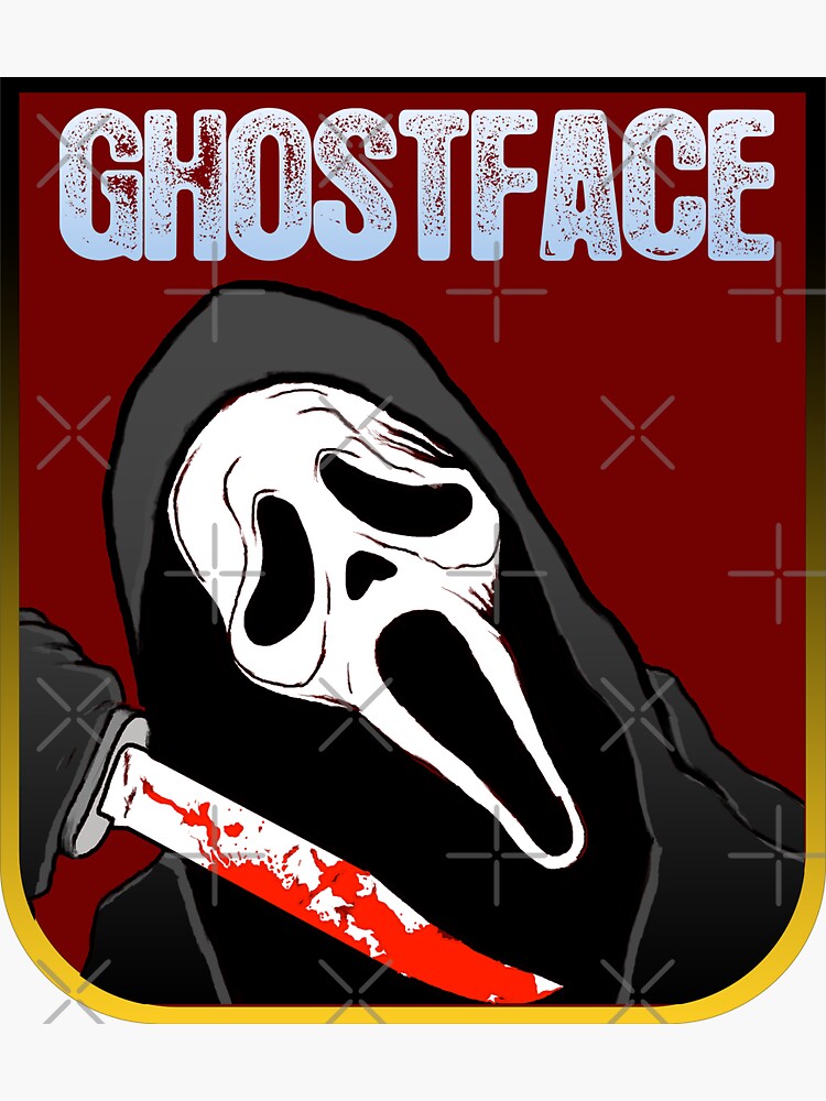 6' Scream Ghostface with Knife Decoration