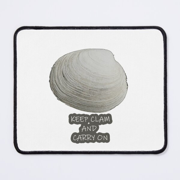 Item preview, Keep Clam and Carry On designed and sold by mark alan perry.