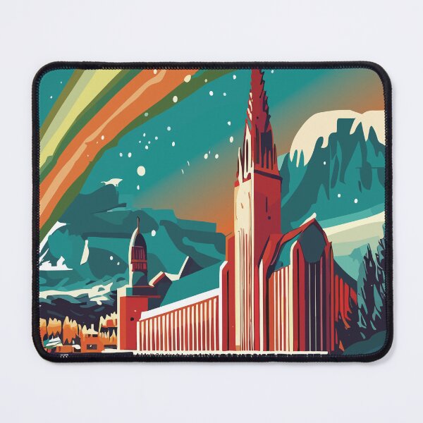 Item preview, Reykjavik, Iceland, Travel poster designed and sold by BokeeLee.