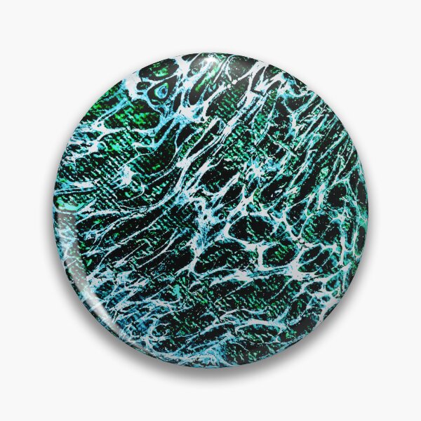 Item preview, Ocean abstract acrylic pour designed and sold by baksuart.