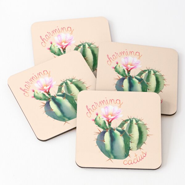 Item preview, charming cactus designed and sold by tropi-cat.