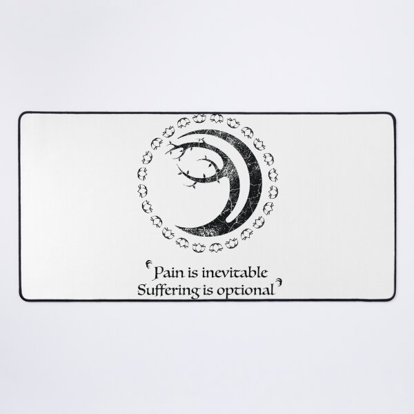 Item preview, Bodhi Tree Crescent Moon Black Distress Pain designed and sold by Gnartist.