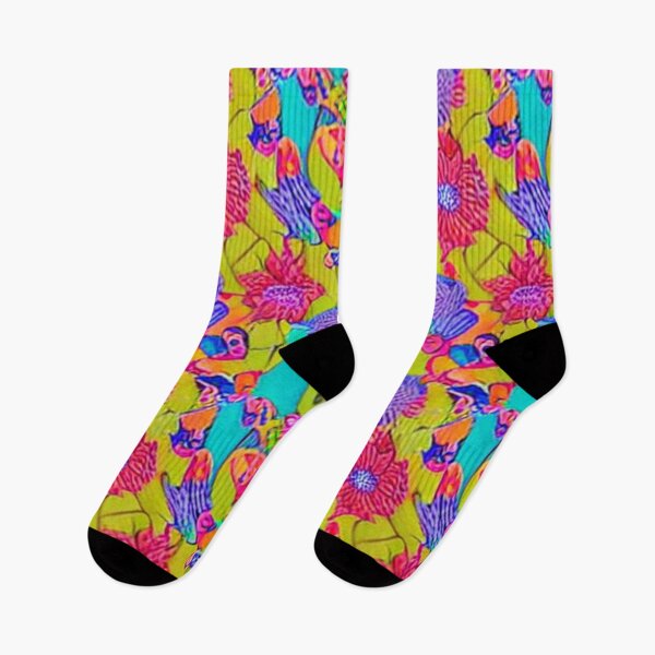 Item preview, Abstract Colorful Floral Pattern designed and sold by calibrit.