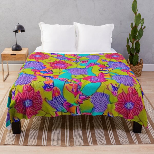 Item preview, Abstract Colorful Floral Pattern designed and sold by calibrit.