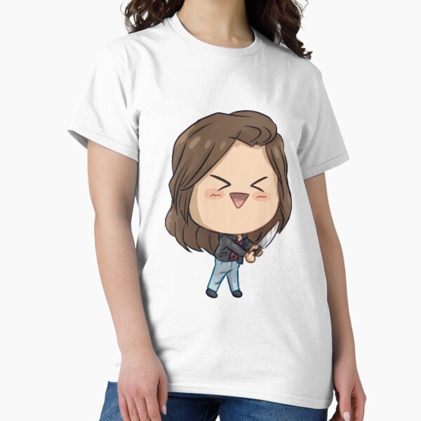 Short-Haired Ariana with Knifey Classic T-Shirt