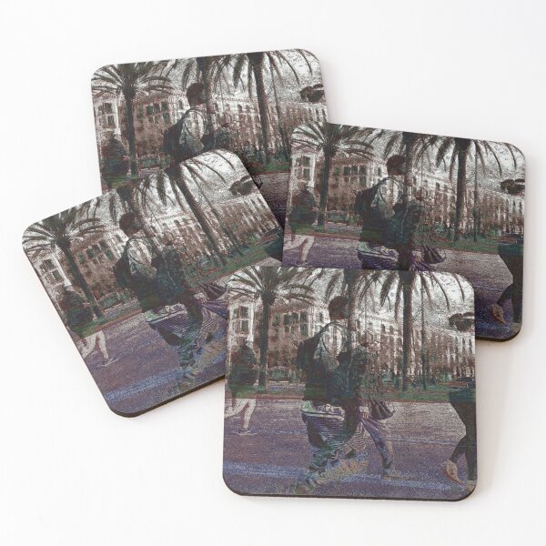 Item preview, Morning runners coinciding close to the coastline. designed and sold by Juan Antonio Zamarripa [Esqueda].