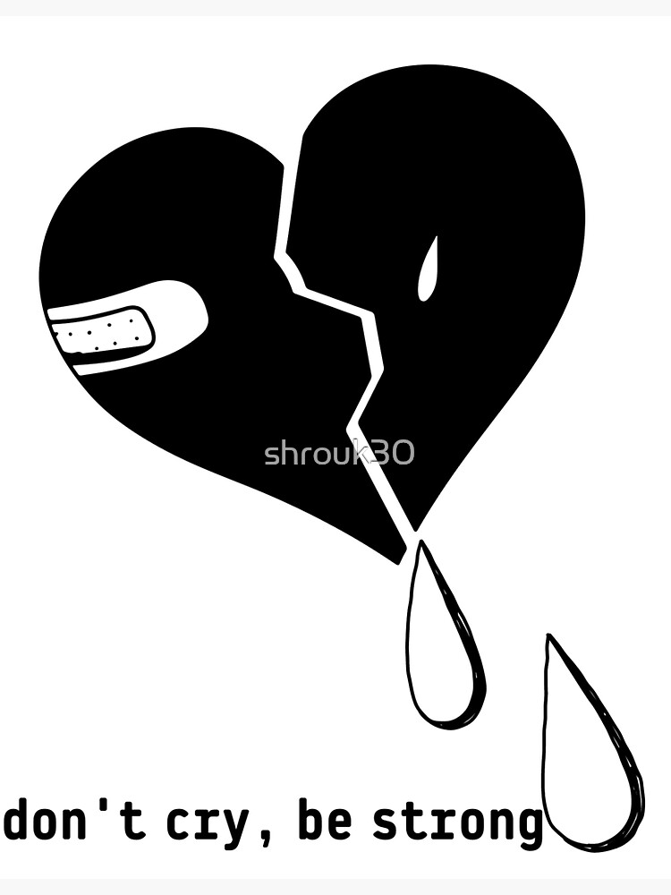 broken heart. | Sticker