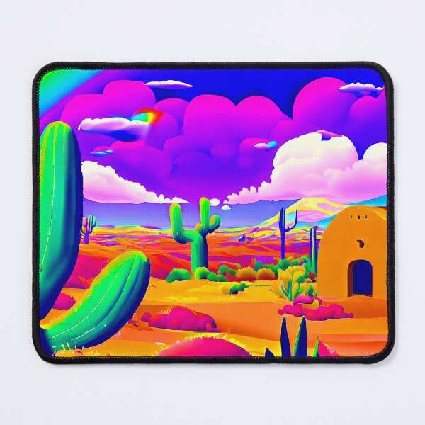 Item preview, Desert Dreams Pop Art Landscape designed and sold by LaRoach Digital Arts.