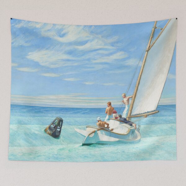 Item preview, Edward Hopper Ground Swell (1939)  designed and sold by TeeARTHY.