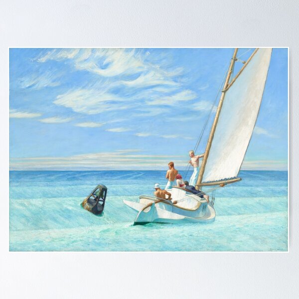 Item preview, Edward Hopper Ground Swell (1939)  designed and sold by TeeARTHY.