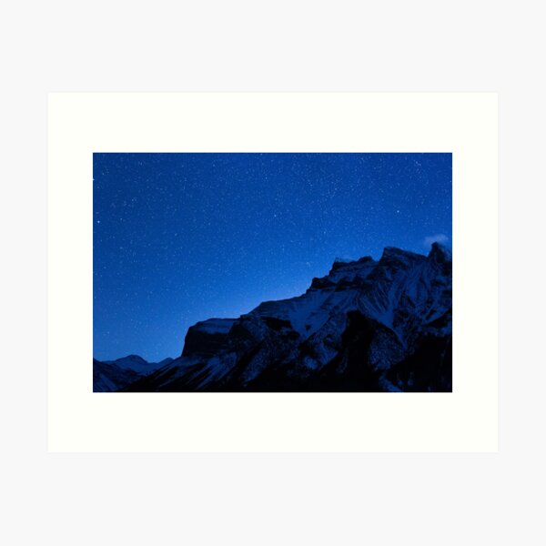 Lake Minnewanka Art Print