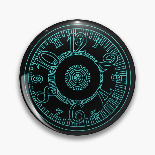 Item preview, Ghost Trick clock border blue designed and sold by Shiseru.