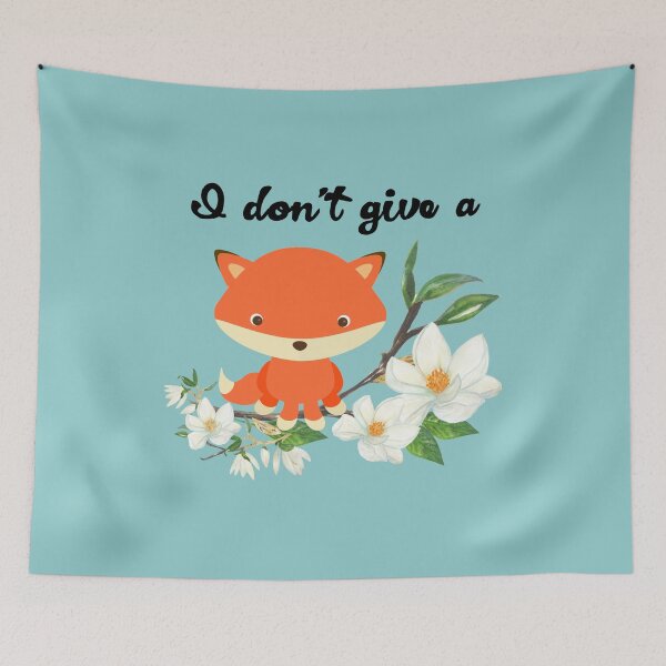 Item preview, I Don't Give a Fox - Almost F Word designed and sold by itsagift.