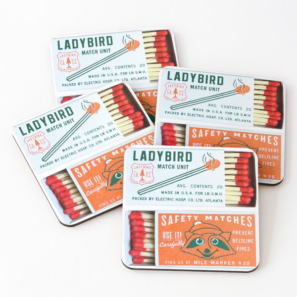 Item preview, Ladybird Grove Matchboxes - Outdoorsy Design from Atlanta's Beltline designed and sold by ashlyngracereed.