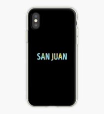 San Juan World Map - Cool Puerto Rico Traveler Gift iPhone Case
