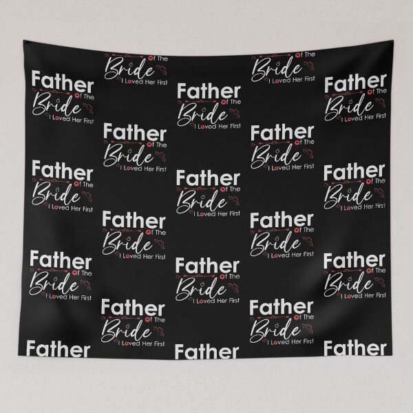 Item preview, Father of the bride i loved her first for father's day designed and sold by Sketches-Design.