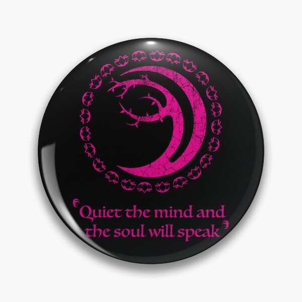 Item preview, Bodhi Tree Crescent Moon Pink Distressed Mind designed and sold by Gnartist.