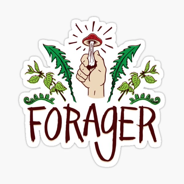 Item preview, Forager designed and sold by redblackberries.