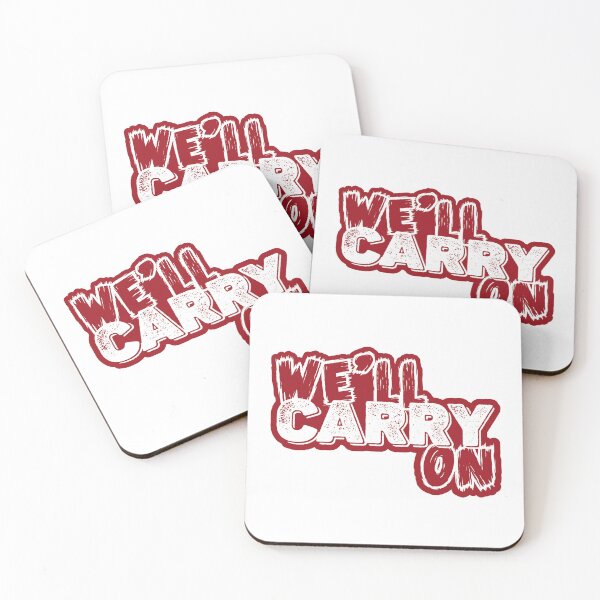 Item preview, Copia de We'll Carry On - 1 - white - red designed and sold by N3F1.