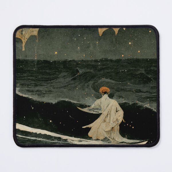 Item preview, Vampire Surfing in Malibu at Night designed and sold by SamJanner.