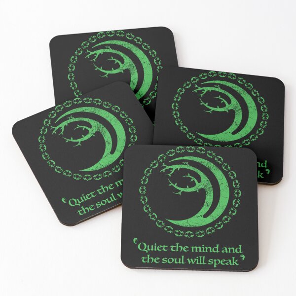 Item preview, Bodhi Tree Crescent Moon Green Distressed Mind designed and sold by Gnartist.