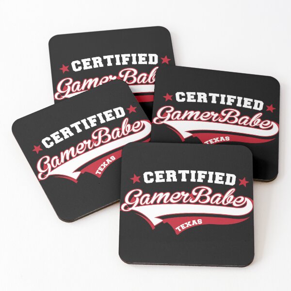 Item preview, Certified Gamer Babe - Texas designed and sold by Muggies.