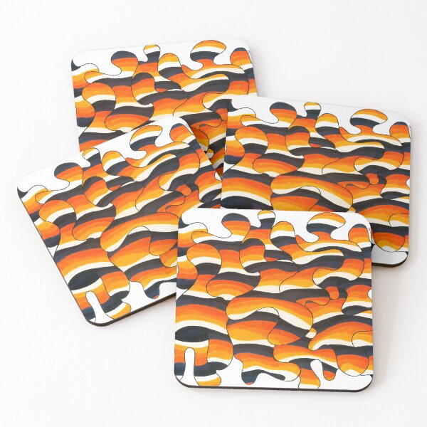 Item preview, Tiger Squiggles  designed and sold by ifnotforv.