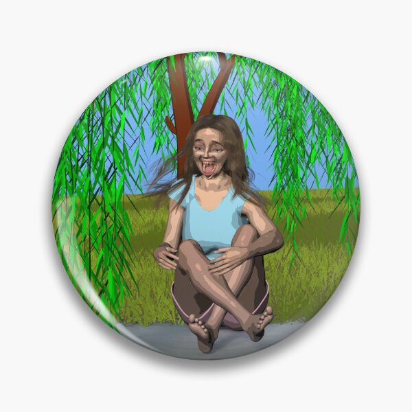 Item preview, The laughing girl under the weeping willow designed and sold by Luigi Carpentiere.
