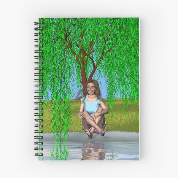 Item preview, The laughing girl under the weeping willow designed and sold by Luigi Carpentiere.