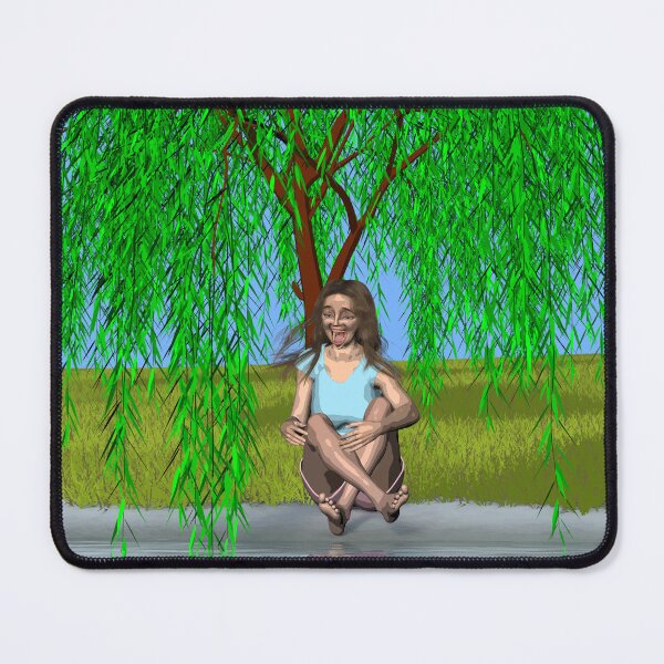 Item preview, The laughing girl under the weeping willow designed and sold by Luigi Carpentiere.