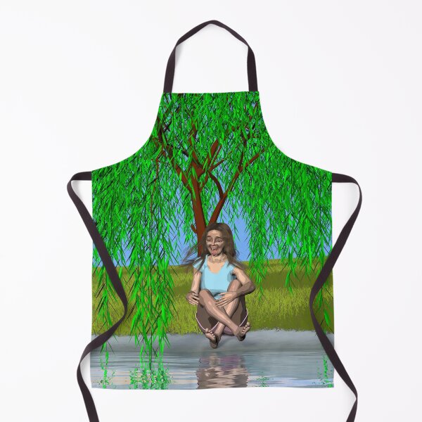Item preview, The laughing girl under the weeping willow designed and sold by Luigi Carpentiere.