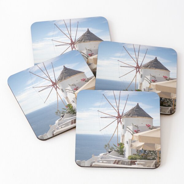 Item preview, View of the mill in the village of Oia santorini designed and sold by Antonie Podroužková.