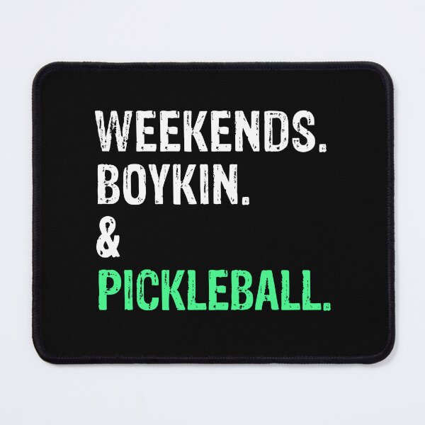 Item preview, Weekends Boykin and Pickleball Funny Dog Gift  designed and sold by Guarddogdrive.
