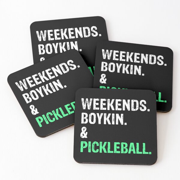 Item preview, Weekends Boykin and Pickleball Funny Dog Gift  designed and sold by Guarddogdrive.