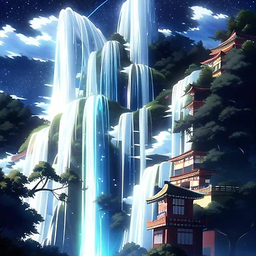 Artwork thumbnail, Waterfall by RRAstore