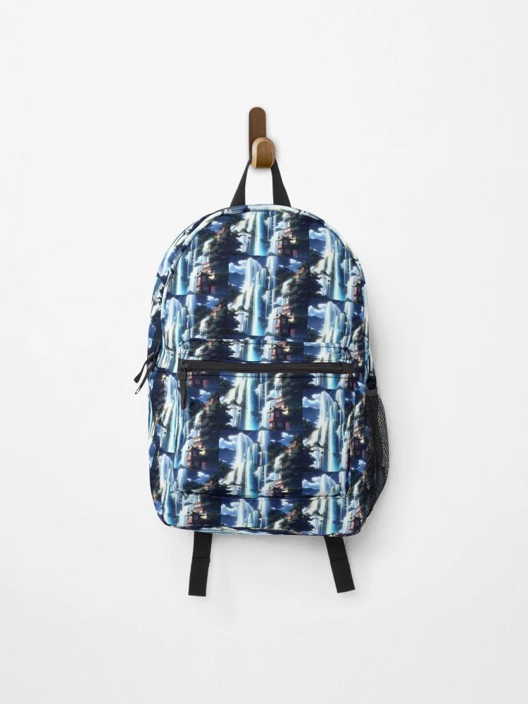 Thumbnail 1 of 3, Backpack, Waterfall designed and sold by RRAstore.