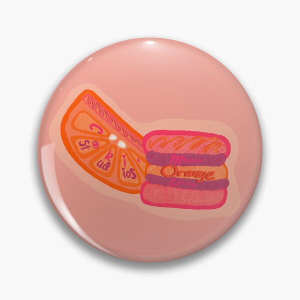 Item preview, Orange Macaroon (Cookie's Tea Party Collection: Macaroon Edition) designed and sold by c00kiestudios19.
