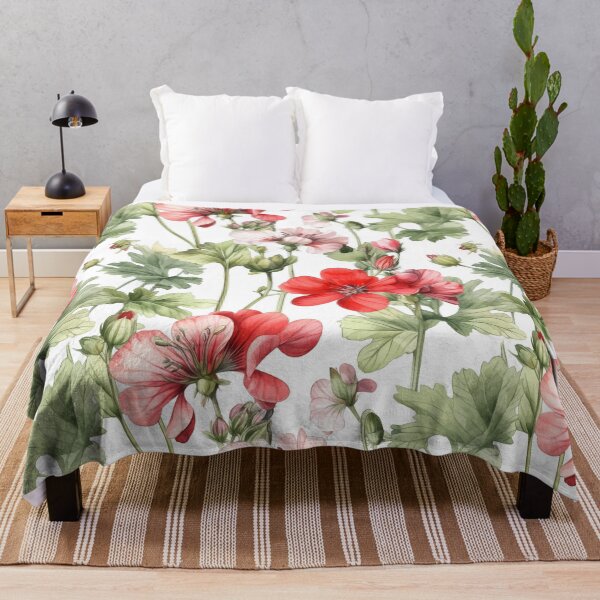 Item preview, Geranium Flowers and Leaves  designed and sold by silviaol.