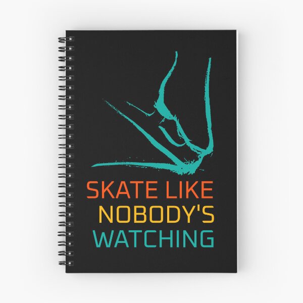 Item preview, skate like nobody's watching painted  designed and sold by PRYMULLART.