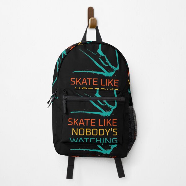 Item preview, skate like nobody's watching painted  designed and sold by PRYMULLART.